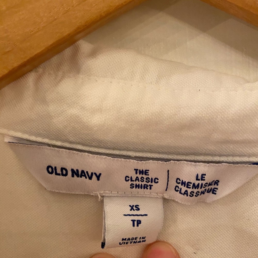 2/$20 White button Up - Picture 3 of 3